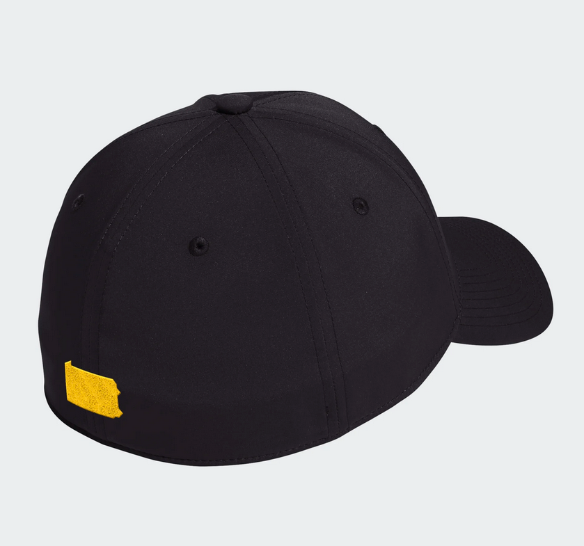 Pittsburgh Penguins Adidas Black Performance Flex Fit Hat