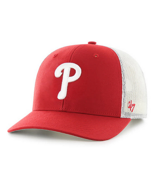 Philadelphia Phillies '47 Brand Red Trucker Adjustable Hat