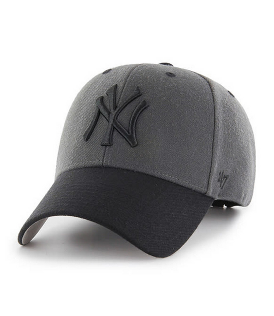 New York Yankees '47 Brand Charcoal Audible Two Tone MVP Hat