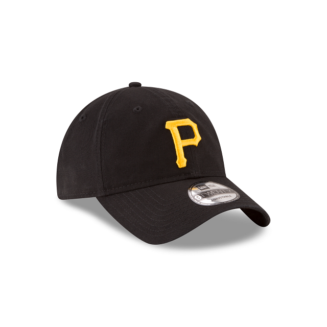 Pittsburgh Pirates New Era Black Core Classic 9Twenty Adjustable Dad Hat
