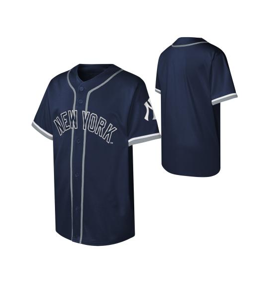 Youth New York Yankees Outerstuff Navy Blue Fashion Baseball Jersey