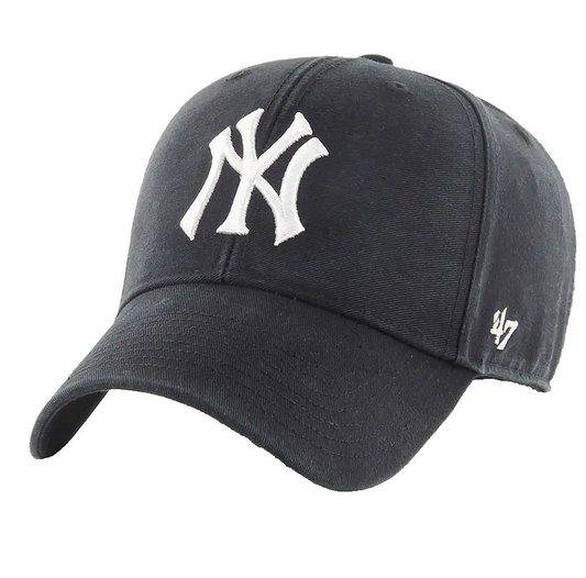 New York Yankees '47 Brand Black MVP Legend Adjustable Hat