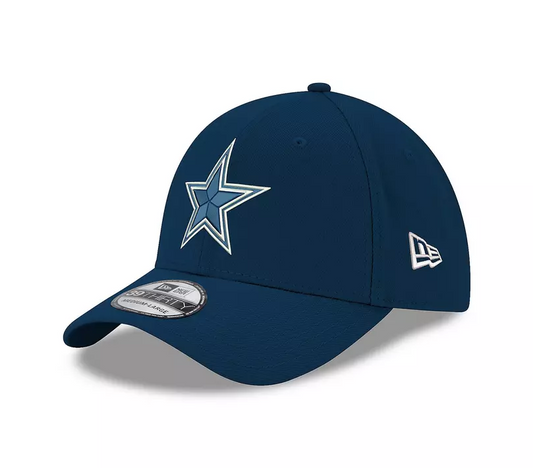 Dallas Cowboys New Era Navy Blue Team Classic 39Thirty Flex Fit Hat