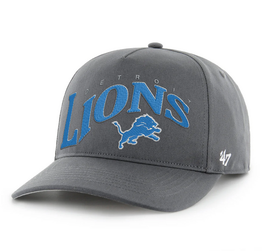 Detroit Lions '47 Brand Grey Wave Hitch Adjustable Hat