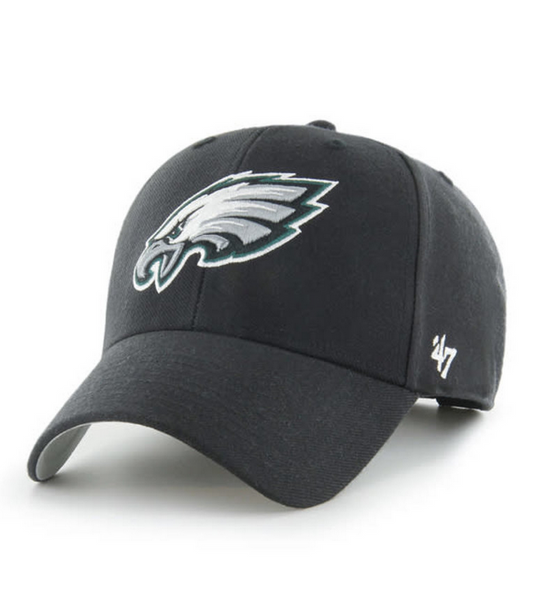 Philadelphia Eagles '47 Brand Black Adjustable MVP Hat