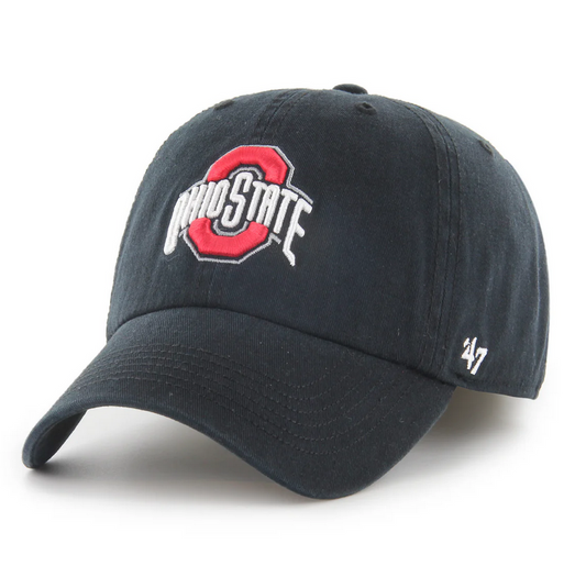 Ohio State Buckeyes '47 Brand Black Fitted Franchise Hat