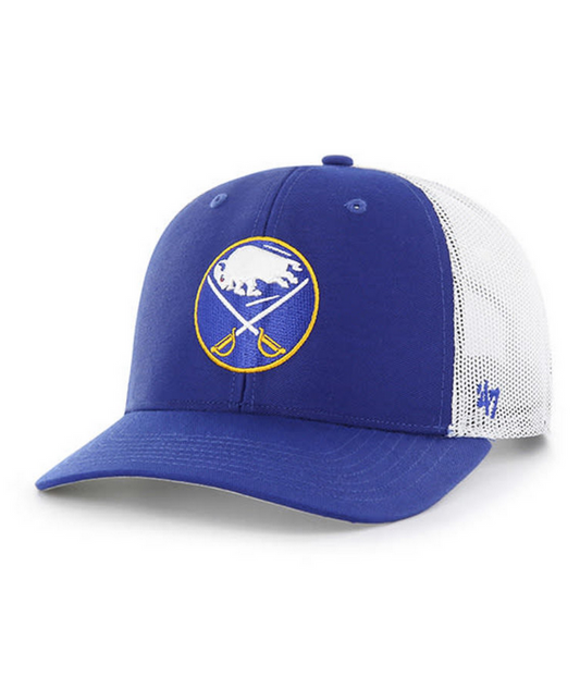 Buffalo Sabres '47 Brand Blue Trucker Snapback Adjustable Hat