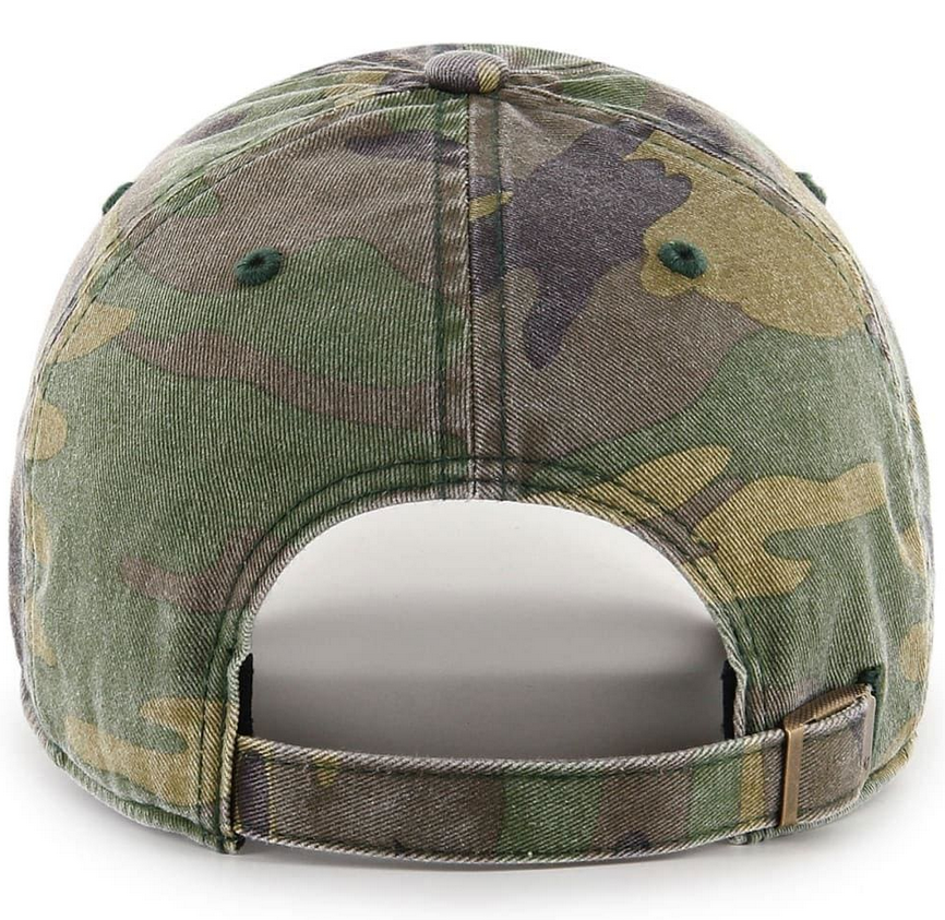 Boston Bruins '47 Brand Camo Clean Up Adjustable Dad Hat