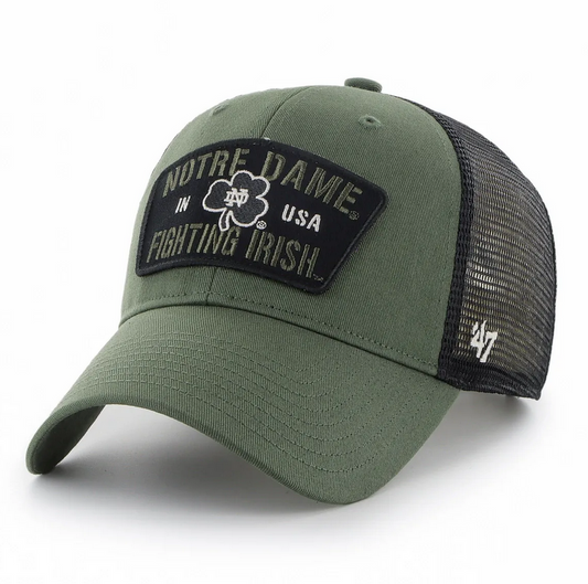 Notre Dame Fighting Irish '47 Brand OHT Moss Trucker Adjustable MVP Hat