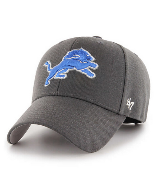 Detroit Lions '47 Brand Charcoal Adjustable MVP Hat