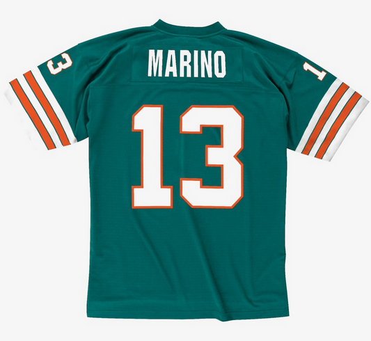 Miami Dolphins Dan Marino Mitchell & Ness Aqua Legacy Jersey