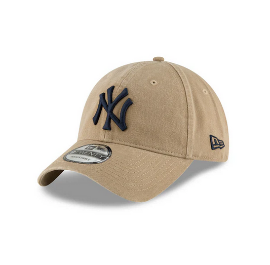 New York Yankees New Era Khaki 9Twenty Adjustable Dad Hat