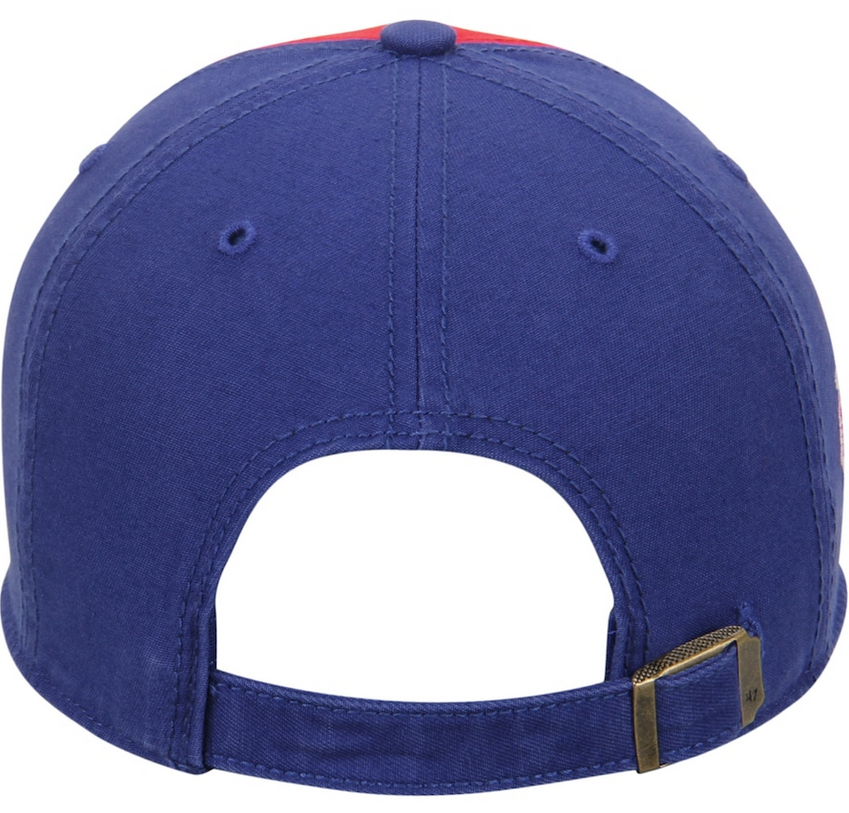 Chicago Cubs '47 Brand Red Flagstaff Clean Up Adjustable Dad Hat