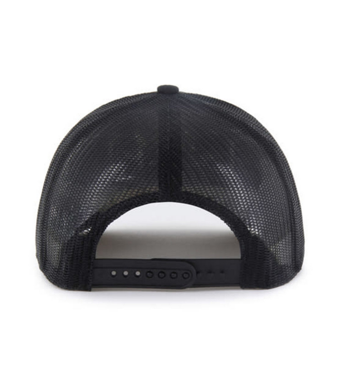 Detroit Tigers '47 Brand Black Trucker Adjustable Hat