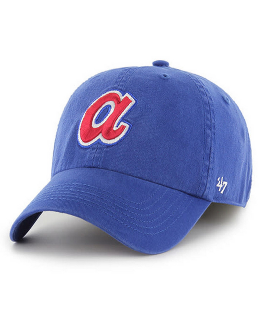 Atlanta Braves '47 Brand Royal Blue Fitted Franchise Hat
