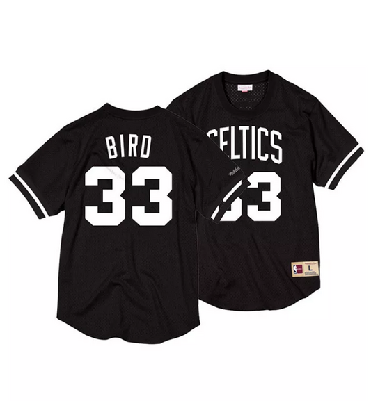 Boston Celtics Larry Bird Mitchell & Ness Black Men's Jersey- Large
