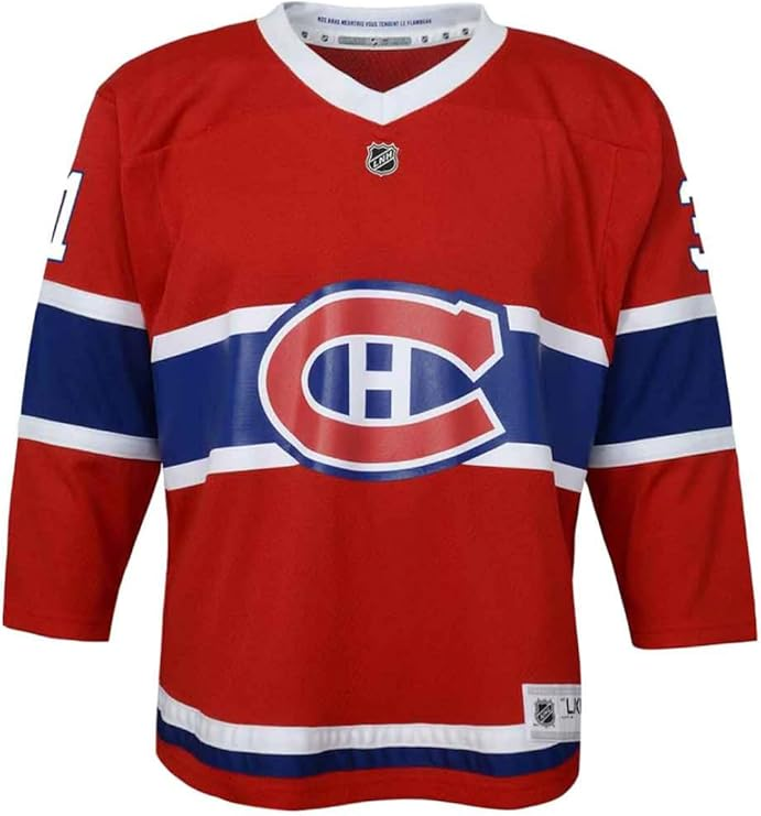 Youth Montreal Canadiens Carey Price Outerstuff Red Replica Home Jersey