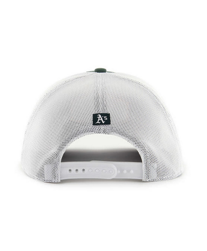 Oakland Athletics '47 Brand Green Burgess Trucker Adjustable Hat