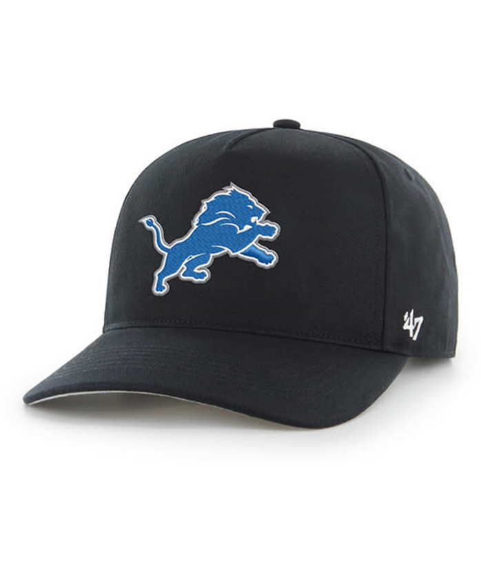 Detroit Lions '47 Brand Black Hitch Adjustable Hat