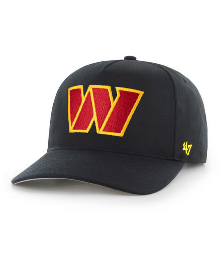 Washington Commanders '47 Brand Black Hitch Adjustable Hat