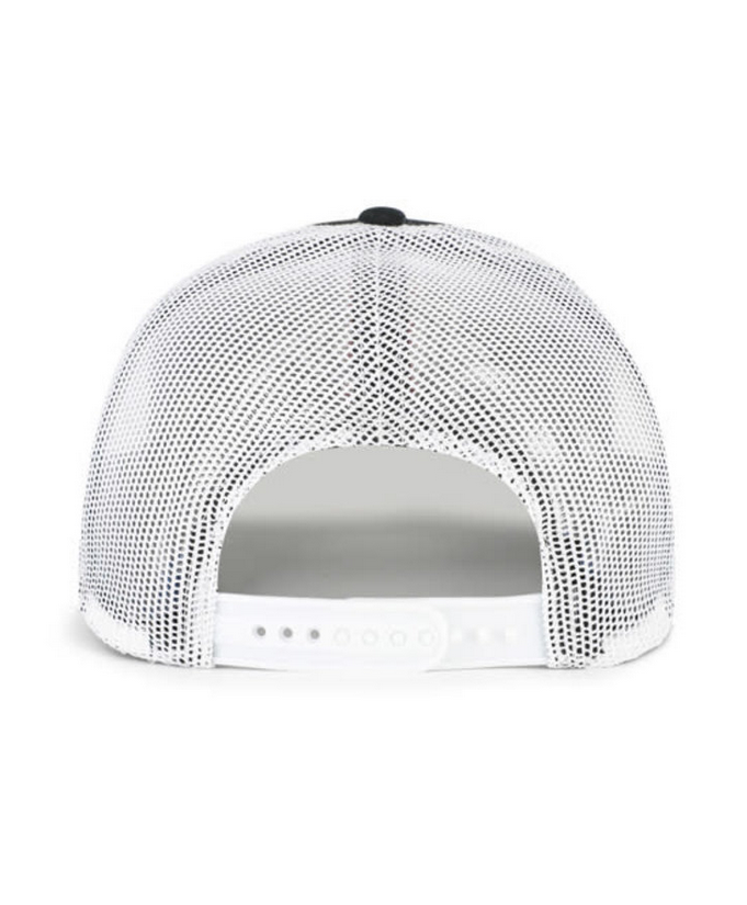 Boston Bruins '47 Brand Black Trucker Adjustable Hat