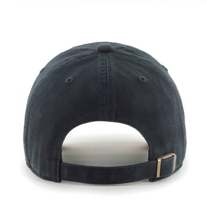 Chicago Bears '47 Brand Black Clean Up Adjustable Dad Hat