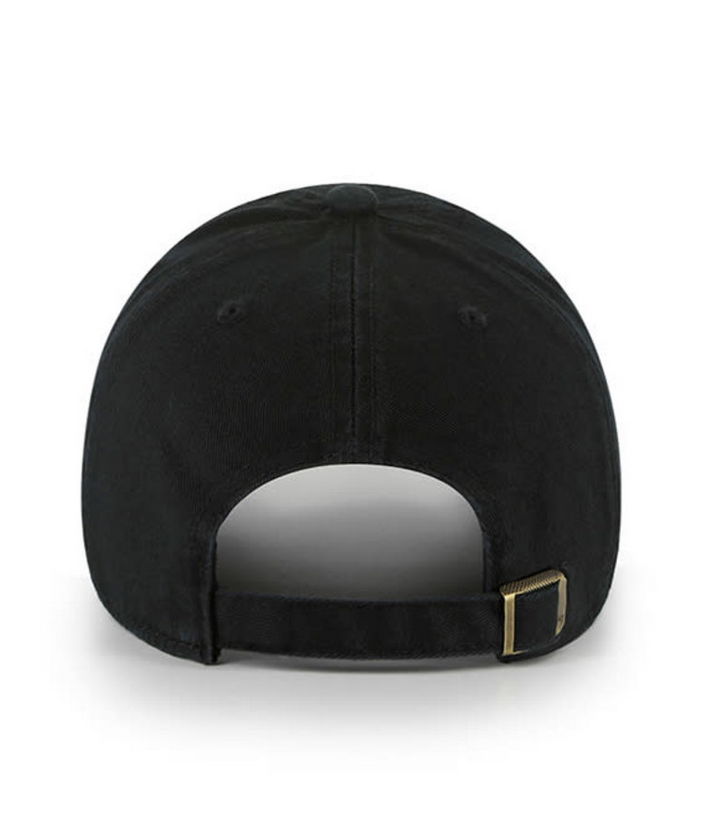 Washington Commanders '47 Brand Black Clean Up Adjustable Dad Hat