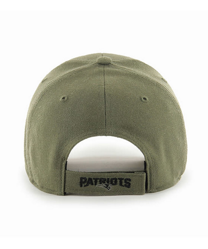 New England Patriots '47 Brand Sandalwood Camo Adjustable MVP Hat