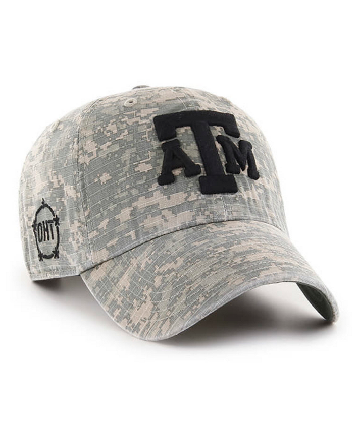 Texas A&M Aggies '47 Brand OHT Movement Digital Camo Clean Up Dad Hat