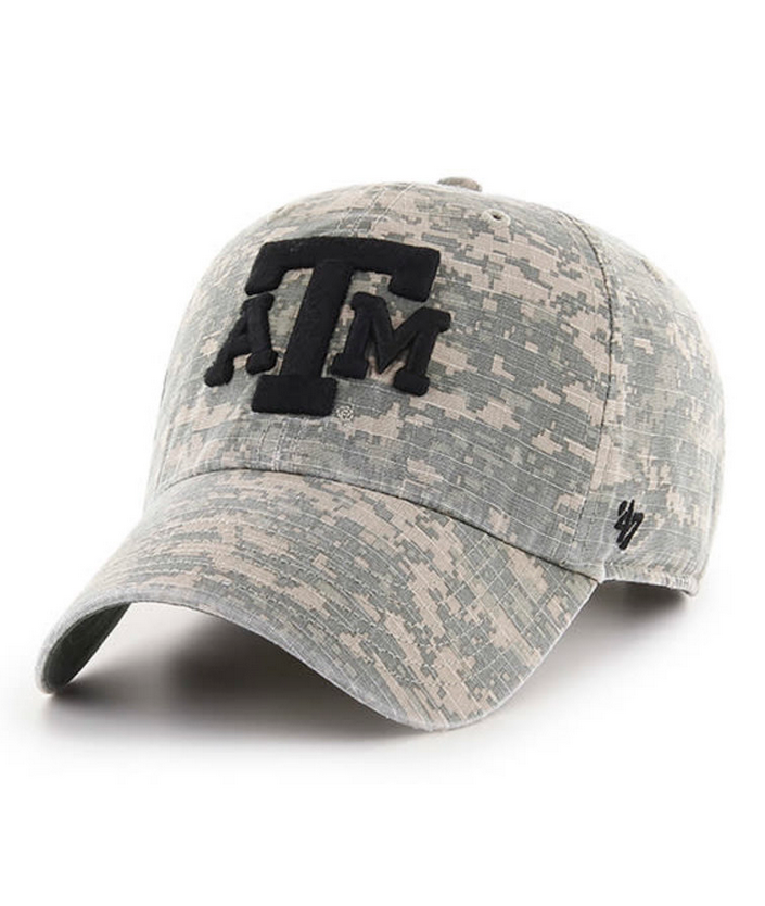 Texas A&M Aggies '47 Brand OHT Movement Digital Camo Clean Up Dad Hat