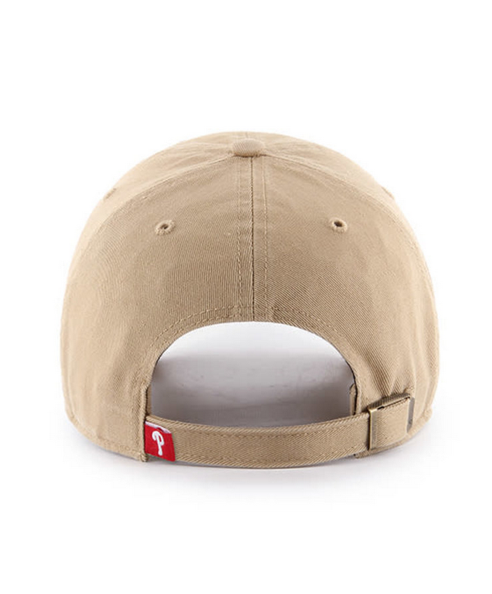 Philadelphia Phillies '47 Brand Khaki Clean Up Adjustable Dad Hat