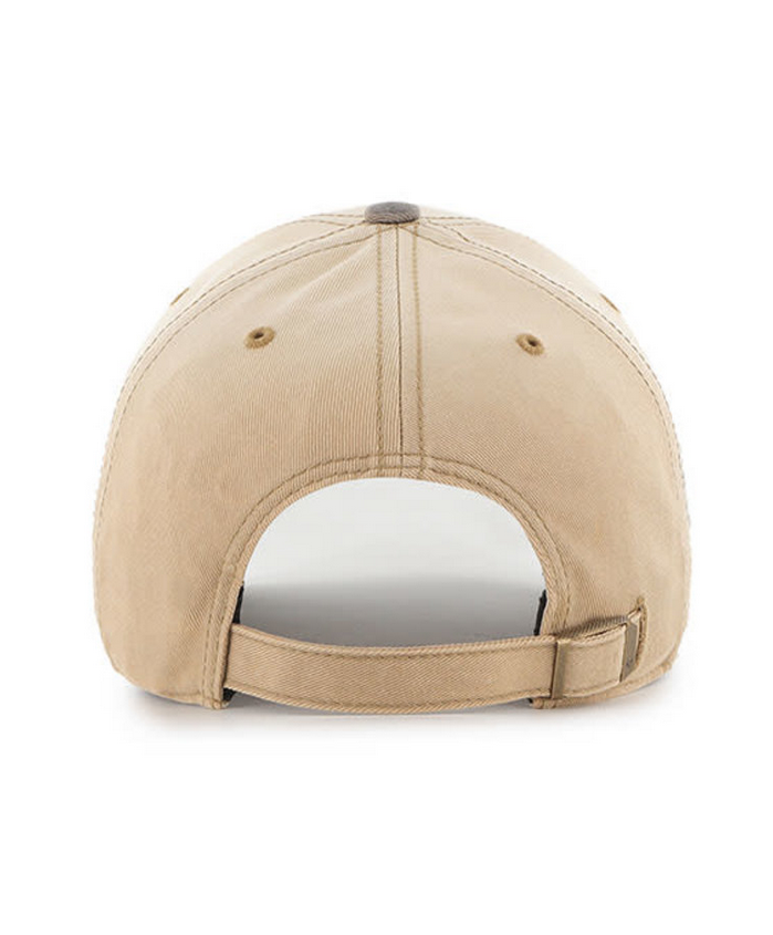 Pittsburgh Steelers '47 Brand Khaki Dusted Abilene MVP Adjustable Hat