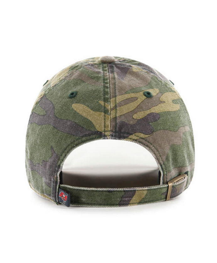 Tampa Bay Buccaneers '47 Brand Camo Clean Up Adjustable Dad Hat