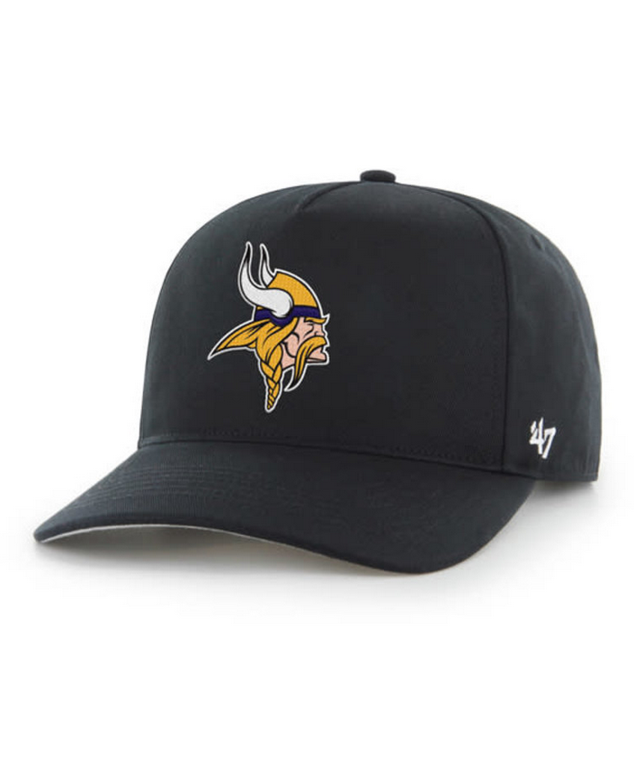 Minnesota Vikings '47 Brand Black Hitch Adjustable Hat