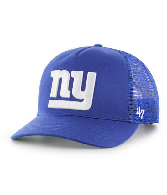 New York Giants '47 Brand Blue Hitch Trucker RF Snapback Hat