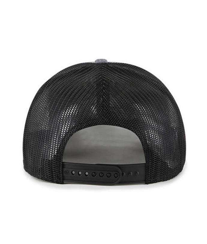 New York Knicks '47 Brand Charcoal Carbon Trucker Snapback Adjustable Hat