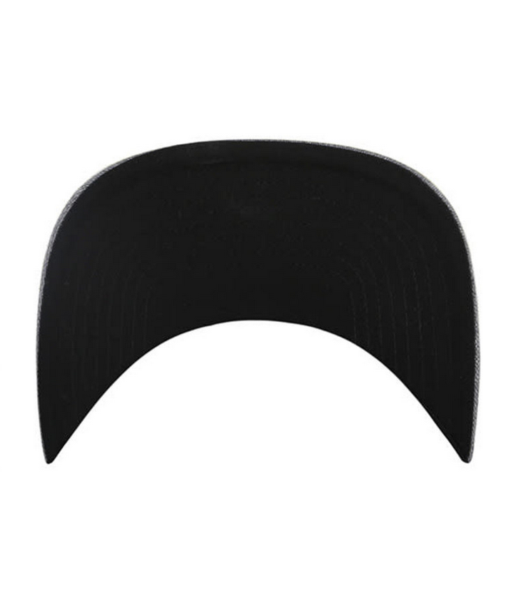 New York Knicks '47 Brand Charcoal Carbon Trucker Snapback Adjustable Hat