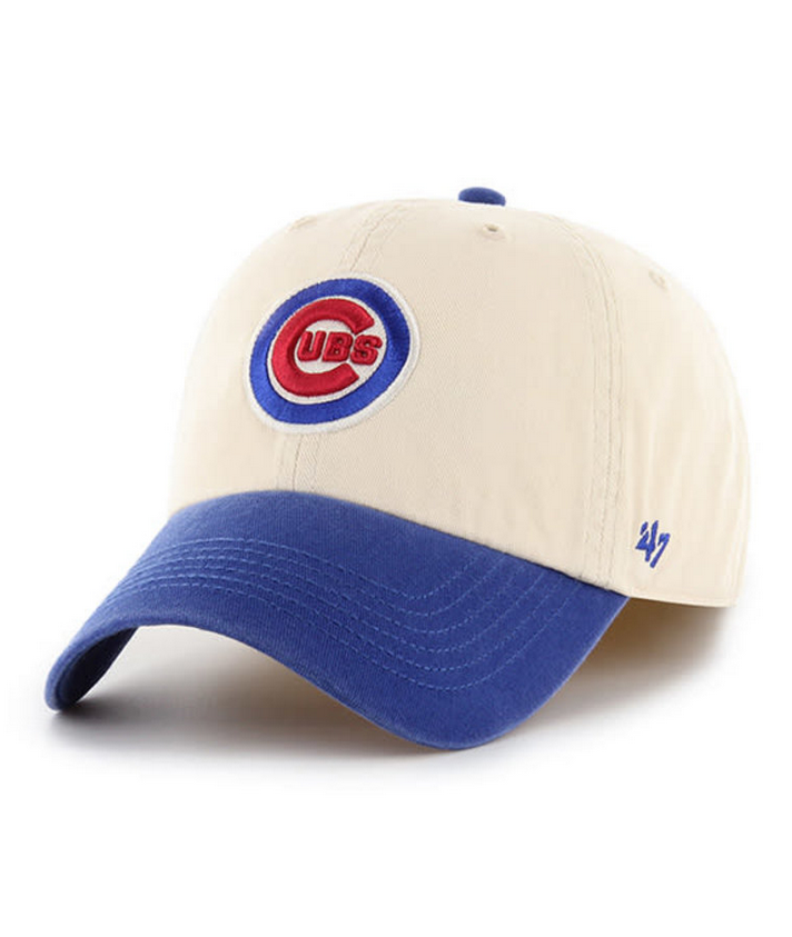 Chicago Cubs '47 Brand Two Tone Classic Fitted Franchise Hat