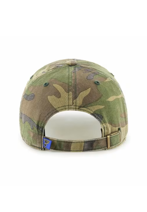 St. Louis Blues '47 Brand Camo Clean Up Adjustable Dad Hat