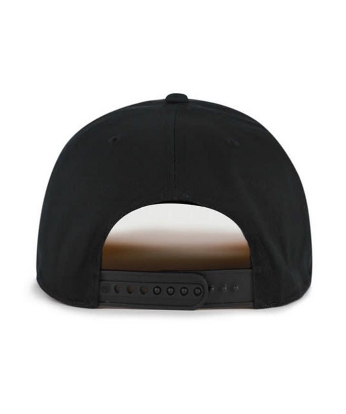 Boston Bruins '47 Brand Black Hitch Adjustable Snapback Hat