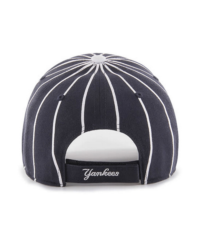 New York Yankees '47 Brand Navy Blue Birdcage Pinstripes MVP Hat
