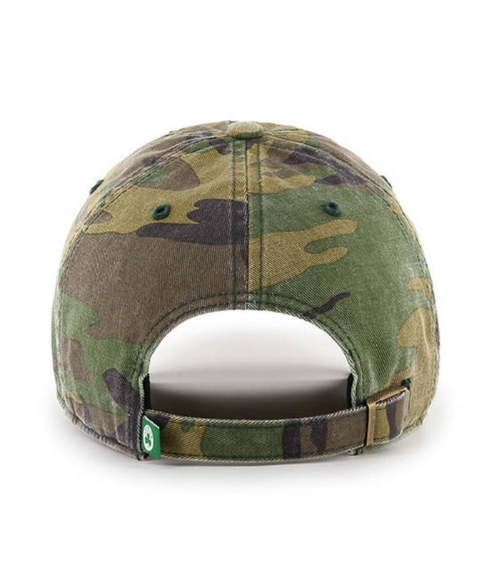 Boston Celtics '47 Brand Camo Clean Up Adjustable Dad Hat
