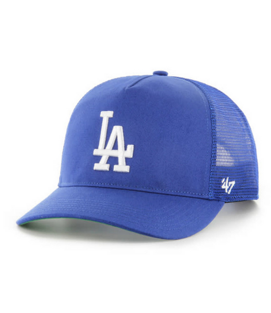 Los Angeles Dodgers '47 Brand Blue Hitch Trucker Adjustable Hat